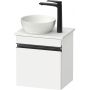 Duravit Sivida szafka 40x32,5x44 cm podumywalkowa wisząca biała-czarna SV4656RBD220000 zdj.1