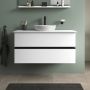 Duravit Sivida szafka 104,5x47,5x54,8 cm podumywalkowa wisząca biała-czarna SV46590BD180000 zdj.3