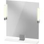 Duravit Sivida lustro 65x65 cm kwadratowe z oświetleniem biały-chrom SV7421010220000 zdj.1