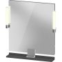 Duravit Sivida lustro 65x65 cm kwadratowe z oświetleniem chrom-grafit SV7421010490000 zdj.1