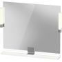 Duravit Sivida lustro 85x65 cm prostokątne z oświetleniem biały-chrom SV7422010220000 zdj.1