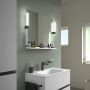 Duravit Sivida lustro 85x65 cm prostokątne z oświetleniem czarny-biały SV74220BD180000 zdj.6