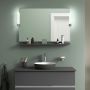 Duravit Sivida lustro 105x65 cm prostokątne z oświetleniem chrom-grafit SV7423010490000 zdj.3