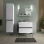 Duravit Sivida półka 80 cm biała-czarna SV74320BD180000 zdj.8