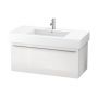 Duravit X-Large szafka 100x46,8 cm podumywalkowa wisząca biały wysoki połysk XL605322 zdj.1