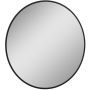 Elita Sharon Round lustro 60 cm okrągłe z oświetleniem LED rama czarna 168121 zdj.1