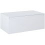 Elita Split Slim szafka 80 cm wisząca z blatem biały połysk 169106 zdj.1