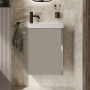 Elita Spring umywalka z szafką 45,5 cm fume matt RE020450137020 zdj.5