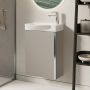 Elita Summer umywalka z szafką 45,2 cm fume matt RE020450147020 zdj.5