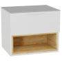 Zestaw Excellent Tuto 2.0 szafka 60 cm podumywalkowa wisząca z blatem biały-dąb-szary MLEX.2171.K.60.02SJ.WHWH zdj.1