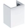 Geberit Smyle Square szafka 49,2 cm podumywalkowa wisząca biały połysk 500.363.00.1 zdj.1