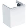 Geberit Smyle Square szafka 53,6 cm podumywalkowa wisząca biały połysk 500.365.00.1 zdj.1