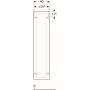 Geberit Xeno2 szafka boczna 170 cm wysoka wisząca biały połysk 500.503.01.1 zdj.2