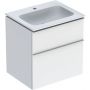 Geberit iCon Set Slim umywalka z szafką 60 cm zestaw meblowy biały połysk/biały mat 502.335.01.1 zdj.1