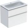 Geberit iCon Set Slim umywalka z szafką 75 cm zestaw meblowy biały połysk/biały mat 502.336.01.1 zdj.1