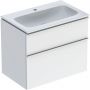 Geberit iCon Set Slim umywalka z szafką 75 cm zestaw meblowy biały połysk/chrom 502.336.01.2 zdj.1