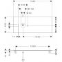 Hansgrohe Xelu Q blat naszafkowy 136x55 cm orzech 54116630 zdj.2