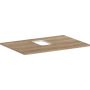 Hansgrohe Xelu Q blat naszafkowy 78x55 cm dąb 54120230 zdj.1