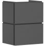 Hansgrohe Xilesa E szafka 48x38x62 cm podumywalkowa wisząca szara 54248760 zdj.1