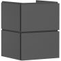 Hansgrohe Xilesa E szafka 48x47x62 cm podumywalkowa wisząca szara 54250760 zdj.1