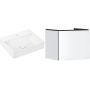 Zestaw Hansgrohe Xevolos E umywalka z szafką Xilesa E 60 cm biały (54253700, 61092450) zdj.1