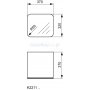 Ideal Standard Moments szafka boczna 37 cm K2211SV zdj.2