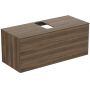 Ideal Standard Adapto szafka 120 cm podumywalkowa wisząca ciemne drewno U8598FW zdj.1