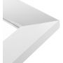 Ars Longa Factory lustro 88x68 cm prostokątne biały połysk FACTORY5070-B zdj.2