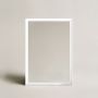 Ars Longa Helsinki lustro 135,2x45,2 cm prostokątne z matą grzewczą białe HELSINKI40130-B zdj.7