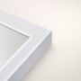 Ars Longa Helsinki lustro 55,2x45,2 cm prostokątne białe HELSINKI4050-B zdj.5