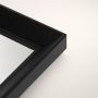 Ars Longa Helsinki lustro 105,2x55,2 cm prostokątne czarne HELSINKI50100-C zdj.3