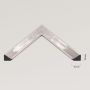 Ars Longa Helsinki lustro 105,2x55,2 cm prostokątne nikiel HELSINKI50100-N zdj.4