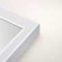 Ars Longa Helsinki lustro 125,2x65,2 cm prostokątne białe HELSINKI60120-B zdj.5
