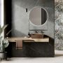Ars Longa Zenith lustro 70x90 cm z oświetleniem czarne LED-ZENITH7090-C zdj.2