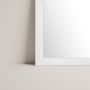Ars Longa Linea lustro 103x53 cm prostokątne białe LINEA50100-BS zdj.6