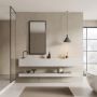 Ars Longa Linea lustro 73x73 cm kwadratowe czarne LINEA7070-C zdj.4