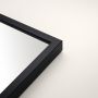Ars Longa Linea lustro 73x73 cm kwadratowe czarne LINEA7070-C zdj.6