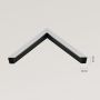 Ars Longa Linea lustro 73x73 cm kwadratowe nikiel LINEA7070-N zdj.2