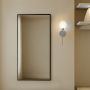 Ars Longa Linea lustro 133x43 cm prostokątne czarne LINEA40130-CS zdj.6