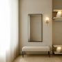 Ars Longa Linea lustro 123x63 cm prostokątne czarne LINEA60120-CS zdj.6