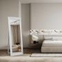 Ars Longa Malaga lustro stojące 64,6x174,6 cm prostokątne białe LS-MALAGA50160-B zdj.2