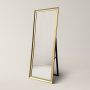Ars Longa Oslo lustro stojące 40,4x160,4 cm prostokątne złote LS-OLSO32152-Z zdj.1