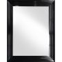 Ars Longa Malaga lustro 84x64 cm prostokątne czarny połysk MALAGA5070-C zdj.1