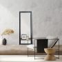 Ars Longa Oslo lustro 58,4x48,4 cm prostokątne czarne OSLO4050-C zdj.4