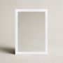 Ars Longa Slim lustro 77,8x77,8 cm kwadratowe białe matowe SLIM7070-BS zdj.7