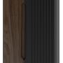 Megstyl Avella szafka 34,5x31,8x130 cm boczna wisząca czarna-orzech 2425 zdj.7