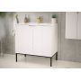 Megstyl Aspen szafka 80x45,8x82 cm podumywalkowa stojąca biała 2490 zdj.10