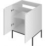Megstyl Aspen szafka 60x45,8x82 cm podumywalkowa stojąca biała 2500 zdj.4