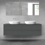 Oltens Vernal zestaw mebli łazienkowych 160 cm z blatem grafit mat 68359400 zdj.1
