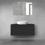 Oltens Vernal zestaw mebli łazienkowych 100 cm z blatem czarny mat 68247300 zdj.1
